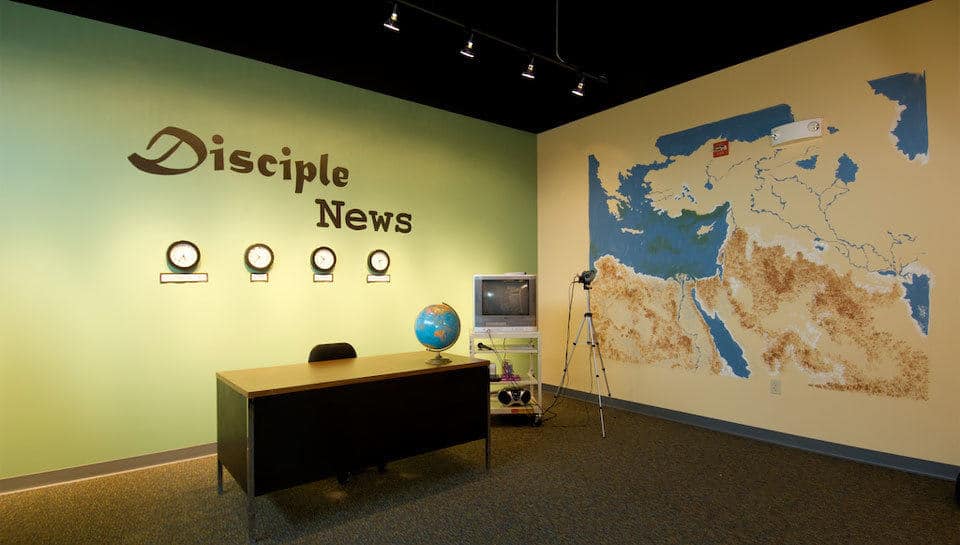 Church Classroom in the CLC addition of Broadway Christian Church in Columbia, Missouri.