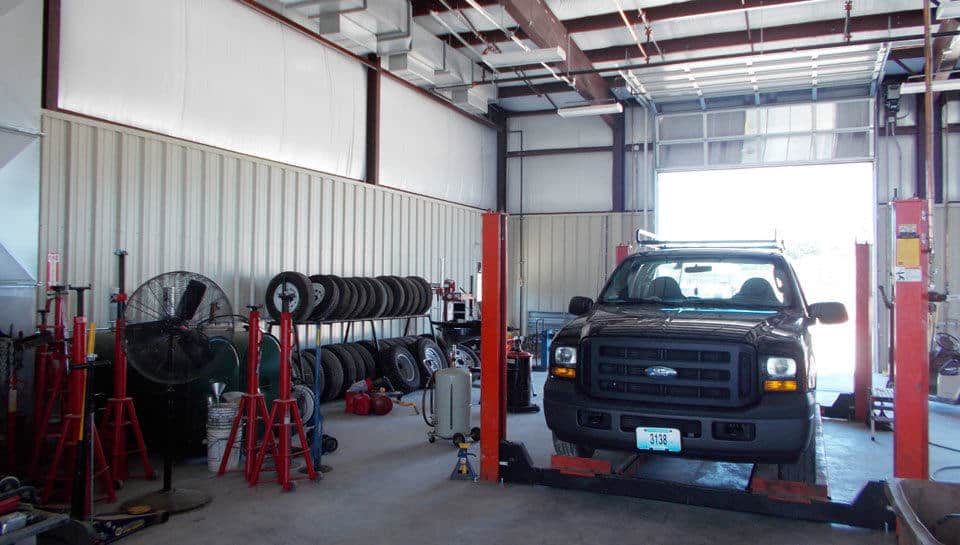 Columbia Parks and Recreation Vehicle Maintenance Facility.