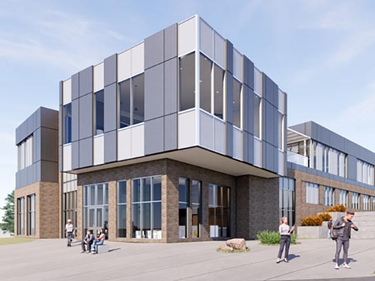 Columbia Independent School exterior alternate