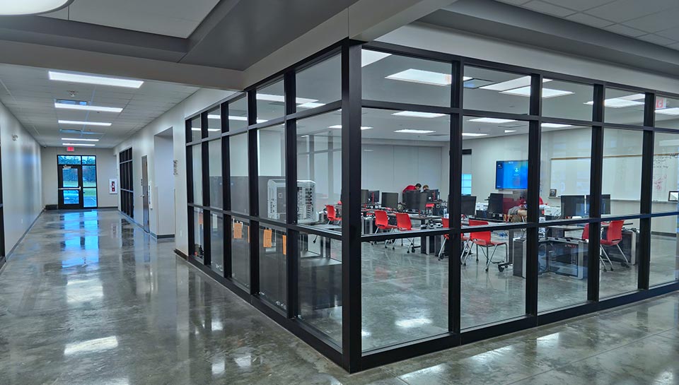 Southern Boone County R-1 Ranken Technical College media classroom