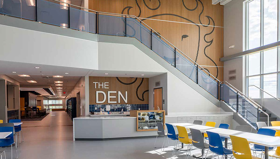 Columbia Independent School Upper-Level Interior
