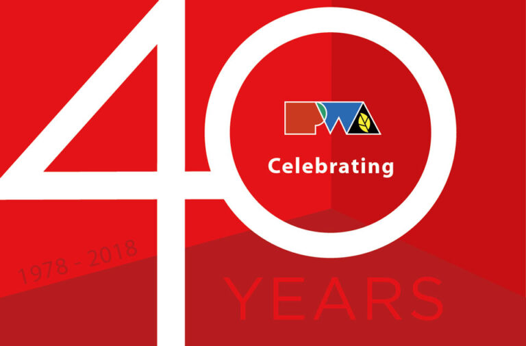 PWA 40th Anniversary Invitation for blog post.