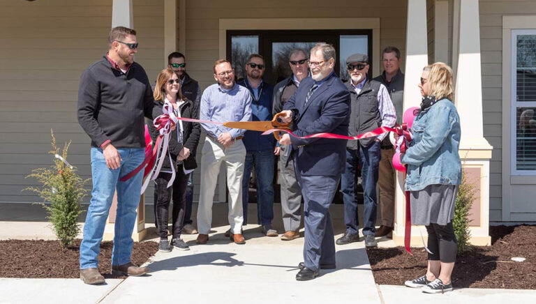 Baptist Home Congregate Living Ribbon Cutting.