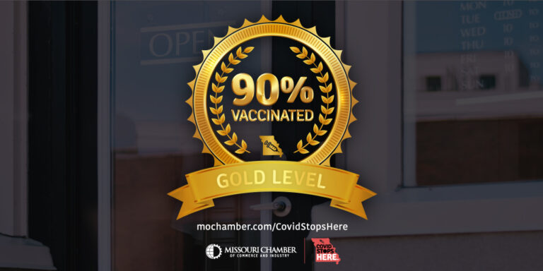 Gold Level 90 Percent Vaxed Seal for blog post.